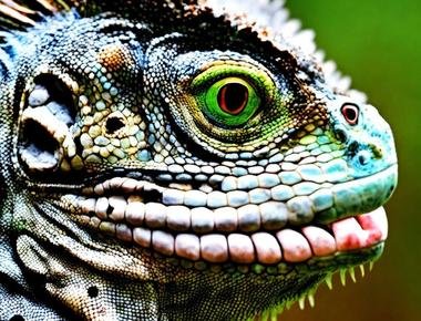 The mind control of the iguana